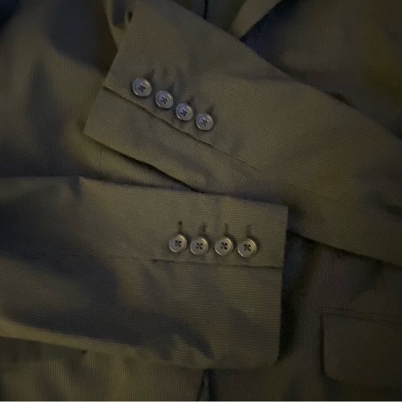 EXPRESS DESING STUDIO WOMENS EDITOR ONE BUTTON BLAZER SIZE 6 GUC - Picture 5 of 7